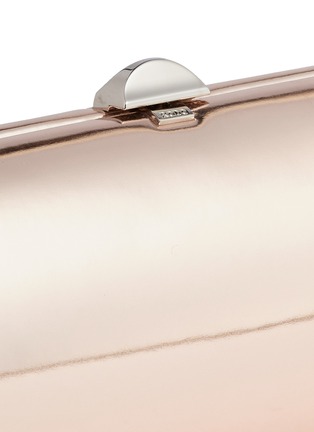 Detail View - Click To Enlarge - RODO - 'Tube' mirror leather clutch