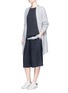 Figure View - Click To Enlarge - JAMES PERSE - Linen culottes