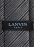 Detail View - Click To Enlarge - LANVIN - Dashed stripe jacquard tie