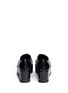 Back View - Click To Enlarge - PEDRO GARCIA  - 'Nicol' patent leather platform loafers