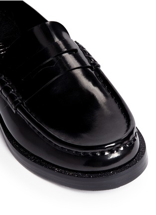 Detail View - Click To Enlarge - PEDRO GARCIA  - 'Queron' patent leather loafers