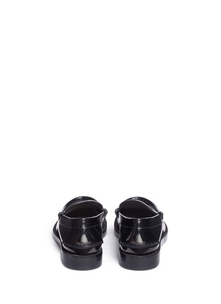 Back View - Click To Enlarge - PEDRO GARCIA  - 'Queron' patent leather loafers