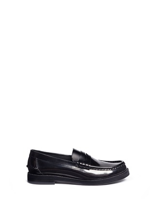 Main View - Click To Enlarge - PEDRO GARCIA  - 'Queron' patent leather loafers