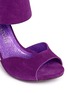 Detail View - Click To Enlarge - PEDRO GARCIA  - 'Swan' ankle strap suede sandals