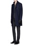 Figure View - Click To Enlarge - THEORY - 'Raffi JE N Z' slim fit wool pants