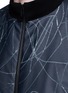 Detail View - Click To Enlarge - THEORY - 'Ronin' abstract print bomber jacket