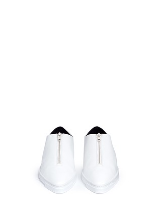 Front View - Click To Enlarge - STELLA MCCARTNEY - 'Medusa' alter nappa sneakers