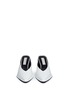 Front View - Click To Enlarge - STELLA MCCARTNEY - V-throat faux leather mules