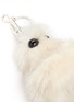 Detail View - Click To Enlarge - STELLA MCCARTNEY - Beaded eyes alter fur ghost keychain