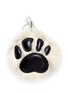 Main View - Click To Enlarge - STELLA MCCARTNEY - Alter fur trim faux leather paw keychain