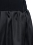 Detail View - Click To Enlarge - OSCAR DE LA RENTA - Bell hem silk basketweave gazar skirt