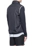 Back View - Click To Enlarge - THE UPSIDE - 'Night Runner' retractable hood zip vest