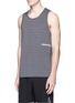 Front View - Click To Enlarge - THE UPSIDE - Stripe jacquard knit tank top