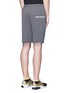 Back View - Click To Enlarge - THE UPSIDE - Stripe jacquard knit shorts