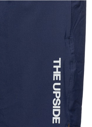 Detail View - Click To Enlarge - THE UPSIDE - 'Base Trainer' drawstring performance shorts