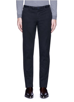 Main View - Click To Enlarge - INCOTEX - Slim fit cotton chinos