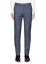 Main View - Click To Enlarge - INCOTEX - Slim fit houndstooth check pants