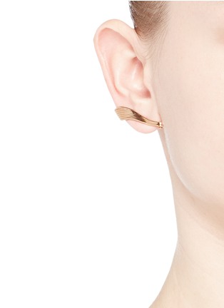 Figure View - Click To Enlarge - FERNANDO JORGE - 'Stream Lines' 18k rose gold ear cuffs