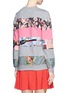 Back View - Click To Enlarge - MARKUS LUPFER - Mix print patchwork sweatshirt