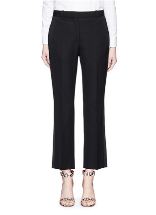 Main View - Click To Enlarge - GIVENCHY - Silk tuxedo stripe wool suiting pants