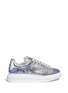 Main View - Click To Enlarge - ALEXANDER MCQUEEN - Chunky outsole glitter dégradé sneakers