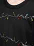 Detail View - Click To Enlarge - MARKUS LUPFER - 'Fairy Lights' sequin Anna sweatshirt