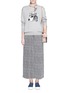 Figure View - Click To Enlarge - MARKUS LUPFER - 'Sailor Dog' sequin Joey sweater