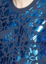 Detail View - Click To Enlarge - MARKUS LUPFER - 'Treasure Stencil Foil' print Millie sweatshirt dress