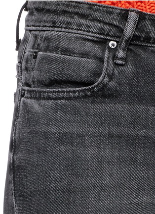 Detail View - Click To Enlarge - T BY ALEXANDER WANG - 'Wang 001' washed skinny jeans