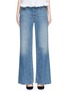 Detail View - Click To Enlarge - T BY ALEXANDER WANG - 'Rave' light wash wide leg jeans