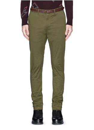 Main View - Click To Enlarge - SCOTCH & SODA - 'Stuart' slim fit stretch chinos