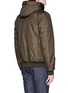Back View - Click To Enlarge - SCOTCH & SODA - Hooded bomber jacket