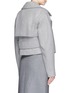 Back View - Click To Enlarge - JASON WU - Notched lapel cropped wool felt jacket