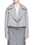 Main View - Click To Enlarge - JASON WU - Notched lapel cropped wool felt jacket