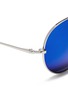 Detail View - Click To Enlarge - MATTHEW WILLIAMSON - Metal aviator sunglasses