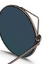 Detail View - Click To Enlarge - MATTHEW WILLIAMSON - Wire cat ear round mirror sunglasses
