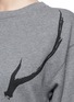 Detail View - Click To Enlarge - MC Q - 'Lady Antler' print sweatshirt