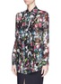 Front View - Click To Enlarge - MC Q - 'Festival Floral' silk georgette tunic shirt