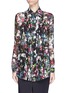 Main View - Click To Enlarge - MC Q - 'Festival Floral' silk georgette tunic shirt