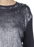Detail View - Click To Enlarge - 3.1 PHILLIP LIM - Sequined-panel wool-blend sweater