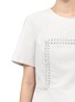 Detail View - Click To Enlarge - 3.1 PHILLIP LIM - Pin-and-eyelet embellishment shift dress