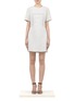 Main View - Click To Enlarge - 3.1 PHILLIP LIM - Pin-and-eyelet embellishment shift dress