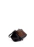 Detail View - Click To Enlarge - GIVENCHY - 'Pandora' mini wood-effect leather bag