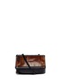 Main View - Click To Enlarge - GIVENCHY - 'Pandora' mini wood-effect leather bag