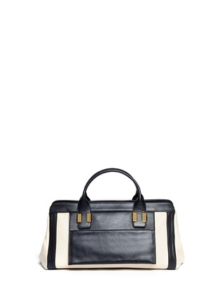 Back View - Click To Enlarge - CHLOÉ - Alice two-tone medium leather bag