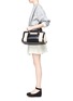 Figure View - Click To Enlarge - CHLOÉ - Alice two-tone medium leather bag