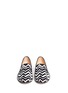 Figure View - Click To Enlarge - PEDDER RED - Zigzag print slip-ons