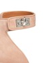 Detail View - Click To Enlarge - GIVENCHY - Shark tooth turn-lock suede sandals