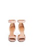 Figure View - Click To Enlarge - GIVENCHY - Shark tooth turn-lock suede sandals