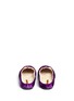 Back View - Click To Enlarge - MARC BY MARC JACOBS - Sleeping bunny velvet shearling slippers